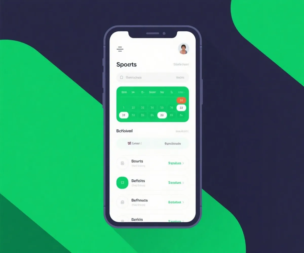 移动端赛程与福利界面示意